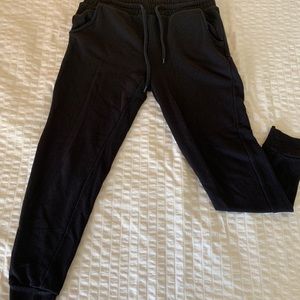 Black joggers